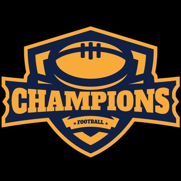 Champions Football logo template Thumbnail