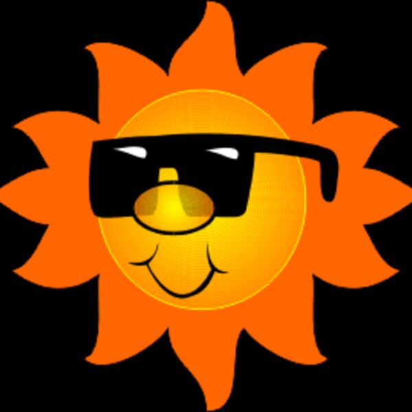 sun with glasses Thumbnail