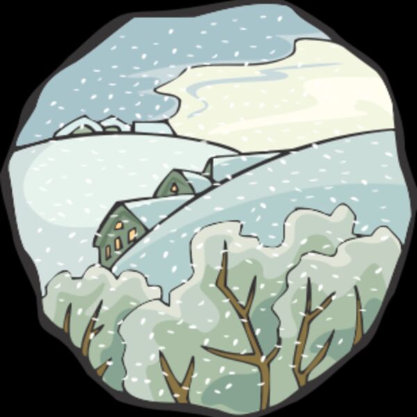 winter scene Thumbnail