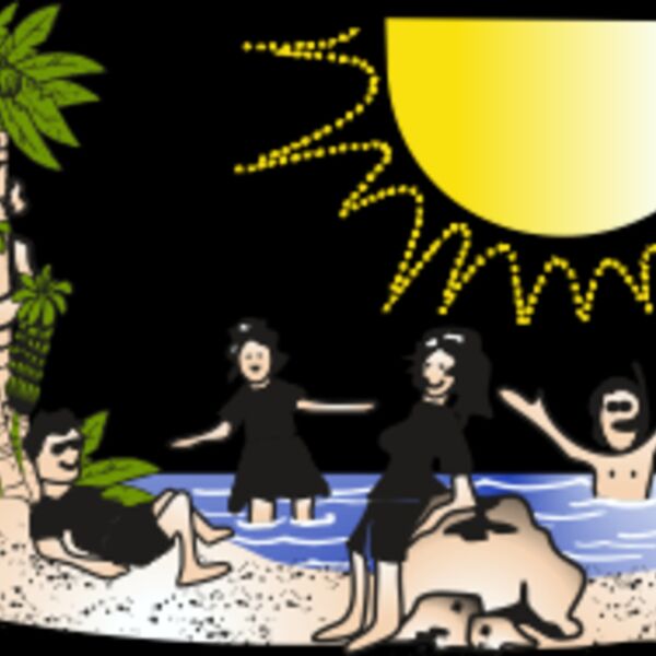 people on beach Thumbnail