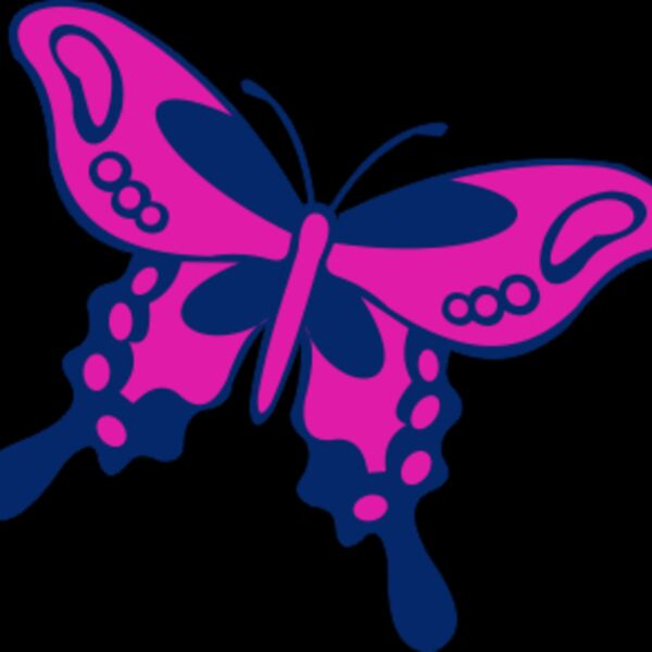 butterfly pink Thumbnail