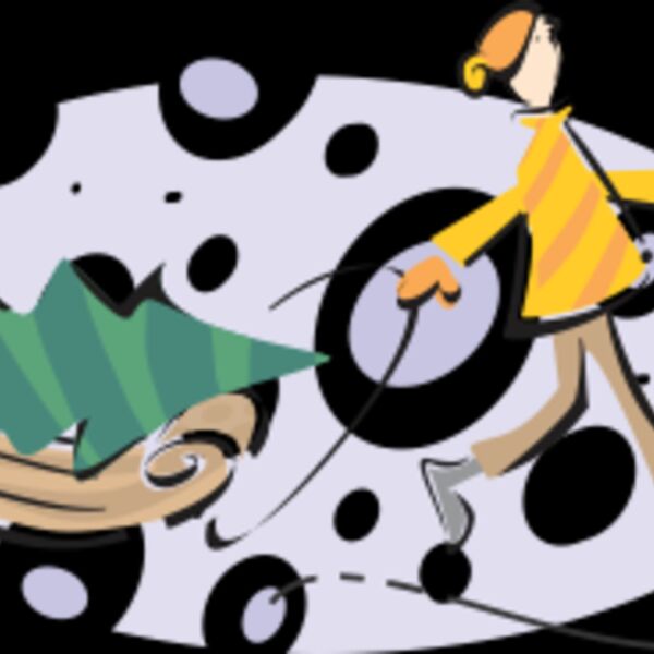 christmas tree sled Thumbnail