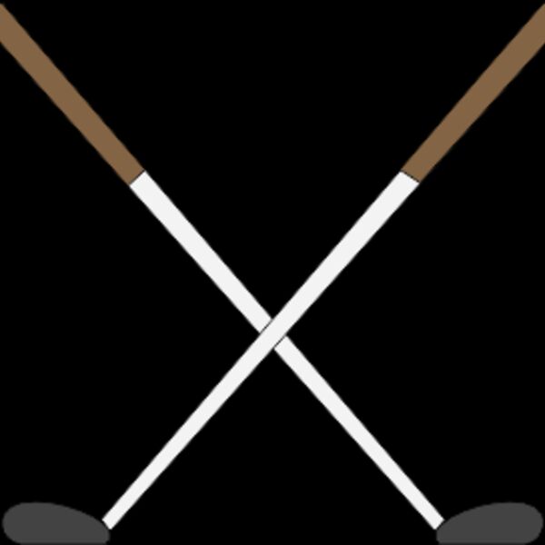 golf clubs crossed Thumbnail
