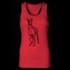 2x1 Rib Racerback Longer Length Tank Top ( Premium Product ) Thumbnail