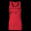 2x1 Rib Racerback Longer Length Tank Top ( Premium Product ) Thumbnail