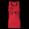 2x1 Rib Racerback Longer Length Tank Top ( Premium Product ) Thumbnail