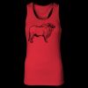 2x1 Rib Racerback Longer Length Tank Top ( Premium Product ) Thumbnail