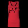 2x1 Rib Racerback Longer Length Tank Top ( Premium Product ) Thumbnail