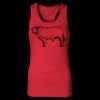 2x1 Rib Racerback Longer Length Tank Top ( Premium Product ) Thumbnail