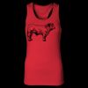 2x1 Rib Racerback Longer Length Tank Top ( Premium Product ) Thumbnail