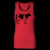 2x1 Rib Racerback Longer Length Tank Top ( Premium Product ) Thumbnail