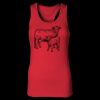 2x1 Rib Racerback Longer Length Tank Top ( Premium Product ) Thumbnail