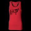 2x1 Rib Racerback Longer Length Tank Top ( Premium Product ) Thumbnail