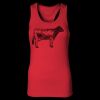 2x1 Rib Racerback Longer Length Tank Top ( Premium Product ) Thumbnail