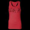 2x1 Rib Racerback Longer Length Tank Top ( Premium Product ) Thumbnail