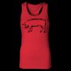 2x1 Rib Racerback Longer Length Tank Top ( Premium Product ) Thumbnail