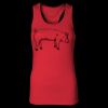 2x1 Rib Racerback Longer Length Tank Top ( Premium Product ) Thumbnail