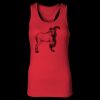 2x1 Rib Racerback Longer Length Tank Top ( Premium Product ) Thumbnail