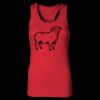 2x1 Rib Racerback Longer Length Tank Top ( Premium Product ) Thumbnail