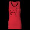 2x1 Rib Racerback Longer Length Tank Top ( Premium Product ) Thumbnail