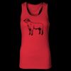 2x1 Rib Racerback Longer Length Tank Top ( Premium Product ) Thumbnail