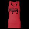 2x1 Rib Racerback Longer Length Tank Top ( Premium Product ) Thumbnail