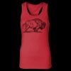 2x1 Rib Racerback Longer Length Tank Top ( Premium Product ) Thumbnail