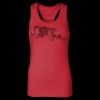 2x1 Rib Racerback Longer Length Tank Top ( Premium Product ) Thumbnail