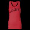 2x1 Rib Racerback Longer Length Tank Top ( Premium Product ) Thumbnail