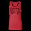 2x1 Rib Racerback Longer Length Tank Top ( Premium Product ) Thumbnail