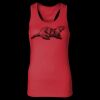 2x1 Rib Racerback Longer Length Tank Top ( Premium Product ) Thumbnail