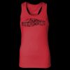 2x1 Rib Racerback Longer Length Tank Top ( Premium Product ) Thumbnail