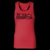 2x1 Rib Racerback Longer Length Tank Top ( Premium Product ) Thumbnail