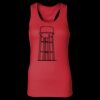2x1 Rib Racerback Longer Length Tank Top ( Premium Product ) Thumbnail