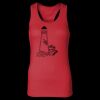 2x1 Rib Racerback Longer Length Tank Top ( Premium Product ) Thumbnail