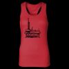 2x1 Rib Racerback Longer Length Tank Top ( Premium Product ) Thumbnail