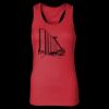 2x1 Rib Racerback Longer Length Tank Top ( Premium Product ) Thumbnail