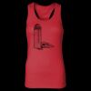 2x1 Rib Racerback Longer Length Tank Top ( Premium Product ) Thumbnail