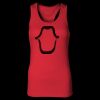 2x1 Rib Racerback Longer Length Tank Top ( Premium Product ) Thumbnail