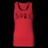 2x1 Rib Racerback Longer Length Tank Top ( Premium Product ) Thumbnail