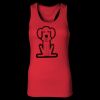 2x1 Rib Racerback Longer Length Tank Top ( Premium Product ) Thumbnail