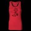 2x1 Rib Racerback Longer Length Tank Top ( Premium Product ) Thumbnail