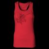 2x1 Rib Racerback Longer Length Tank Top ( Premium Product ) Thumbnail