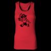 2x1 Rib Racerback Longer Length Tank Top ( Premium Product ) Thumbnail