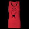 2x1 Rib Racerback Longer Length Tank Top ( Premium Product ) Thumbnail