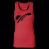 2x1 Rib Racerback Longer Length Tank Top ( Premium Product ) Thumbnail