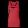 2x1 Rib Racerback Longer Length Tank Top ( Premium Product ) Thumbnail