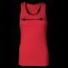 2x1 Rib Racerback Longer Length Tank Top ( Premium Product ) Thumbnail