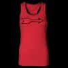 2x1 Rib Racerback Longer Length Tank Top ( Premium Product ) Thumbnail