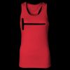 2x1 Rib Racerback Longer Length Tank Top ( Premium Product ) Thumbnail
